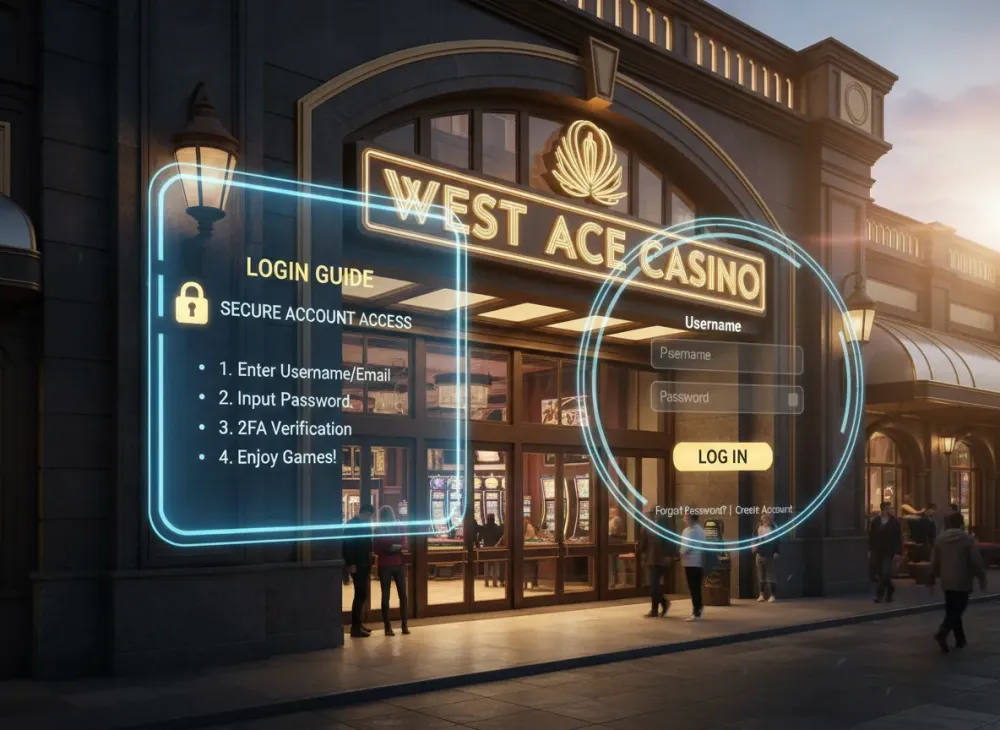 West ace casino login guide for secure account access